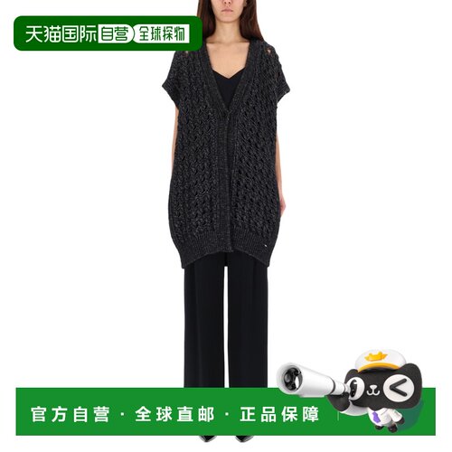 1h可退 香港直邮HERNO 女士马甲 MC00042DR701989300 AW2025 黑色
