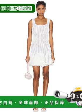 香港直邮Alaia 女士 褶裥迷你连衣裙 AA9R23734M811包臀裙