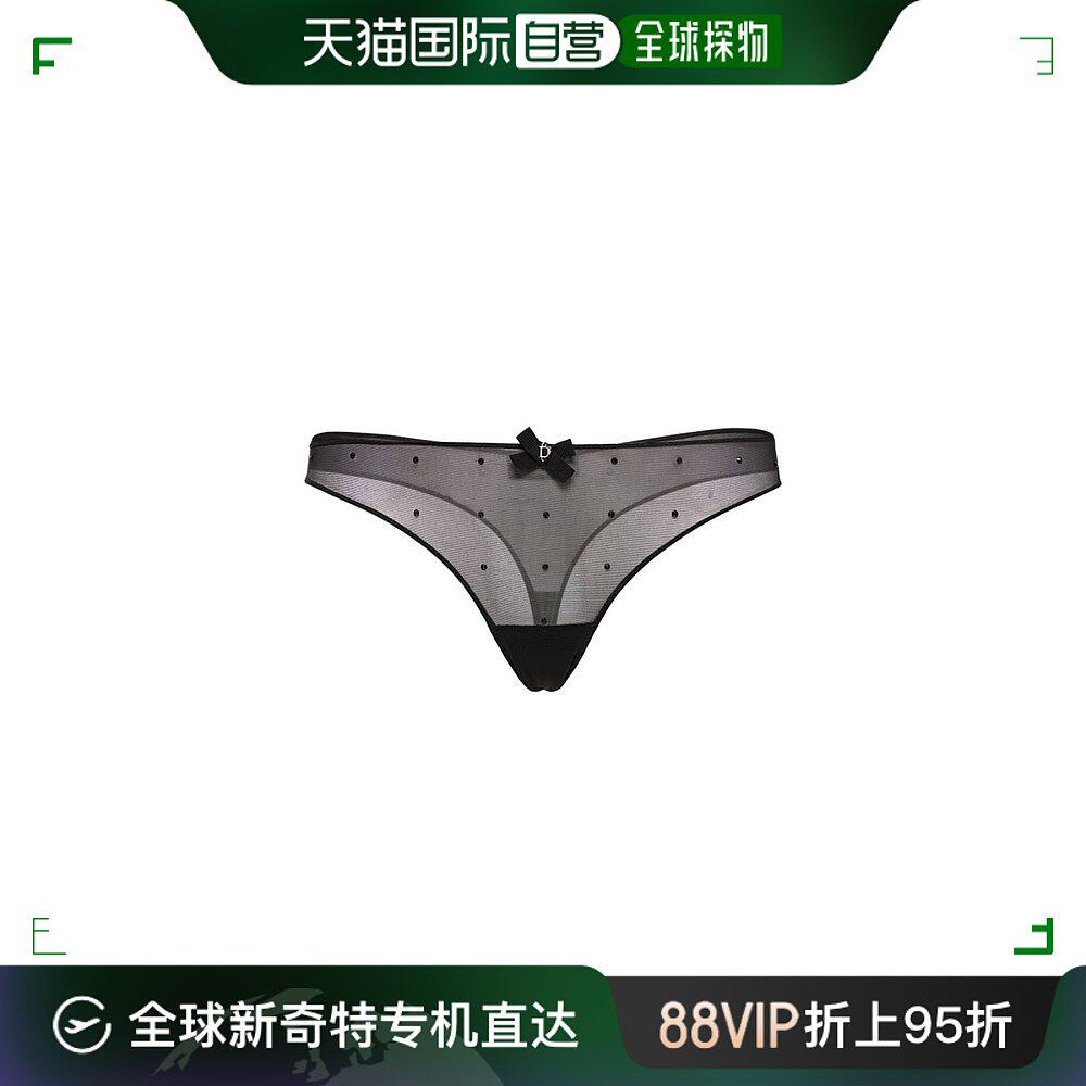 香港直邮dsquared2 二次方 女士 水晶波点网眼巴西式剪裁内裤