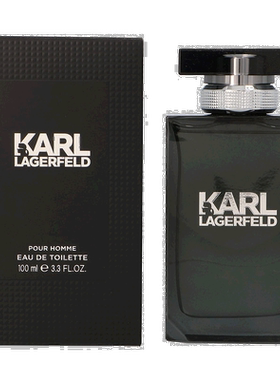 欧洲直邮Lagerfeld卡尔 拉格斐同名中性淡香水EDT清新小众10正品