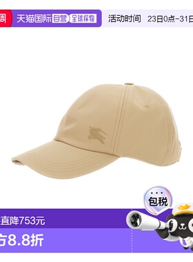 1h可退 香港直邮Burberry 巴宝莉 男士 博柏利斜纹布棒球帽 81177