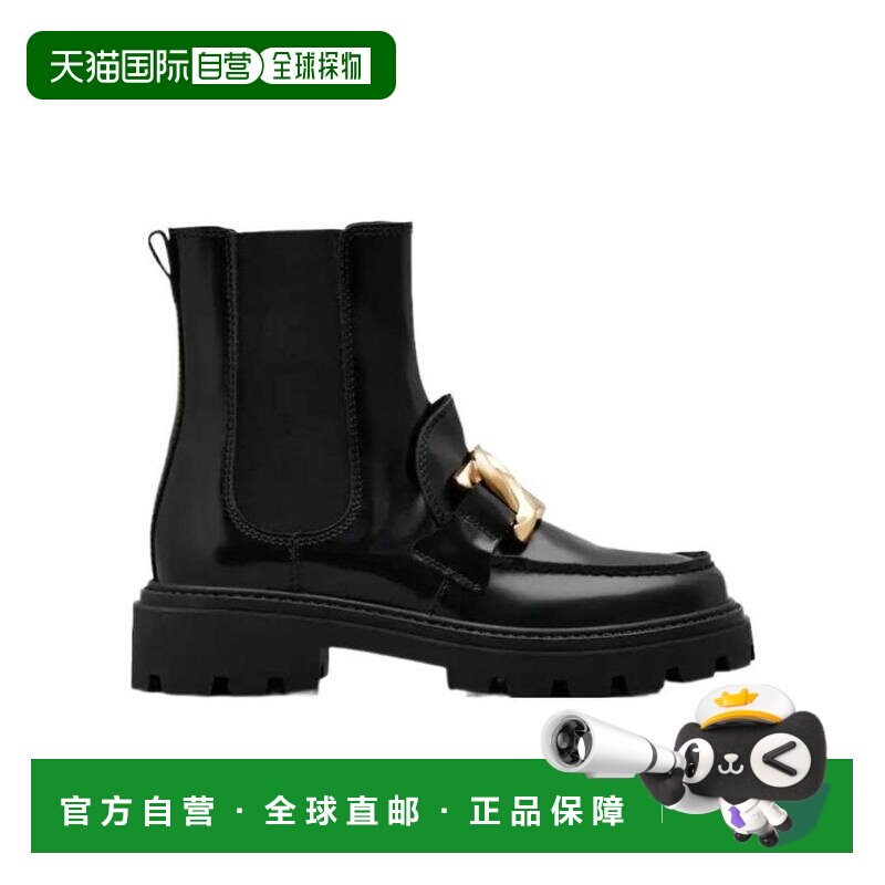 1h可退 香港直邮Tod's 徽标及踝靴子 XXW08J0FG30SHA短靴女靴