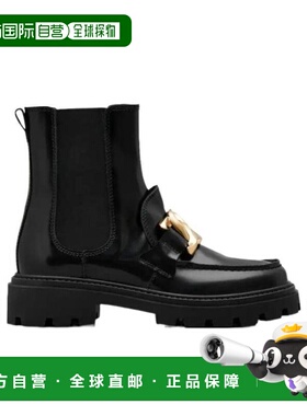 1h可退 香港直邮Tod's 徽标及踝靴子 XXW08J0FG30SHA短靴女靴