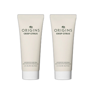 欧洲直邮Origins悦木之源 水润保湿护手霜75mlx2 #CITRUS柑橘正品
