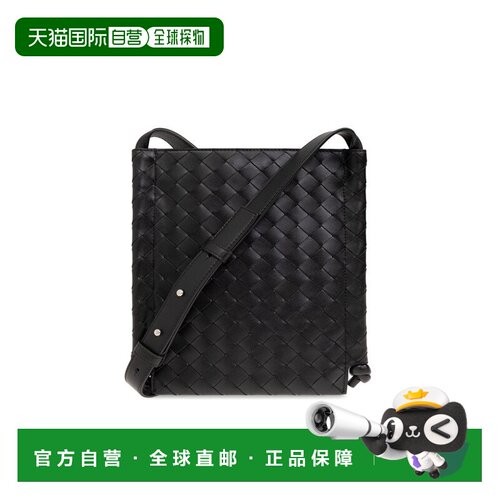 1h可退 香港直邮Bottega Veneta 葆蝶家 男士 小号扁平 loop 斜挎