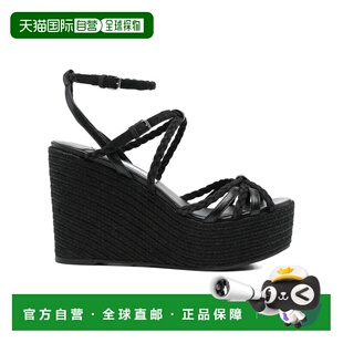 露趾坡跟凉鞋 Choo NYRA100ZKN 香港直邮Jimmy 1h可退