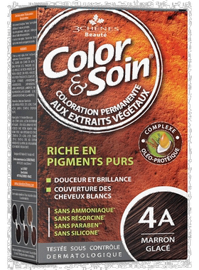 欧洲直邮3橡树天然染发膏 Les 3 Chênes COLOR&SOIN Femme 正品