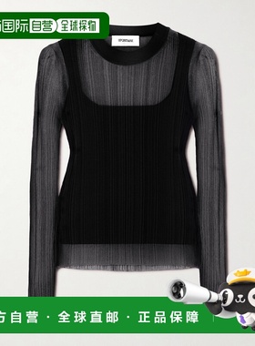 1h可退 香港直邮Sportmax 斯宝麦斯 女士 Spxbuono Trompe L'oeil