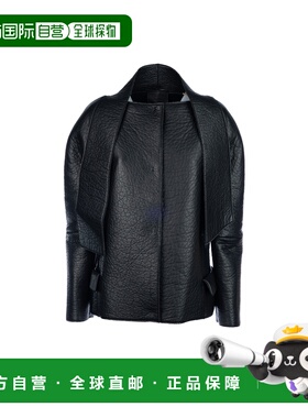 香港直邮Prada 普拉达 女士 GIACCHE 皮革夹克 5585718A7F0002