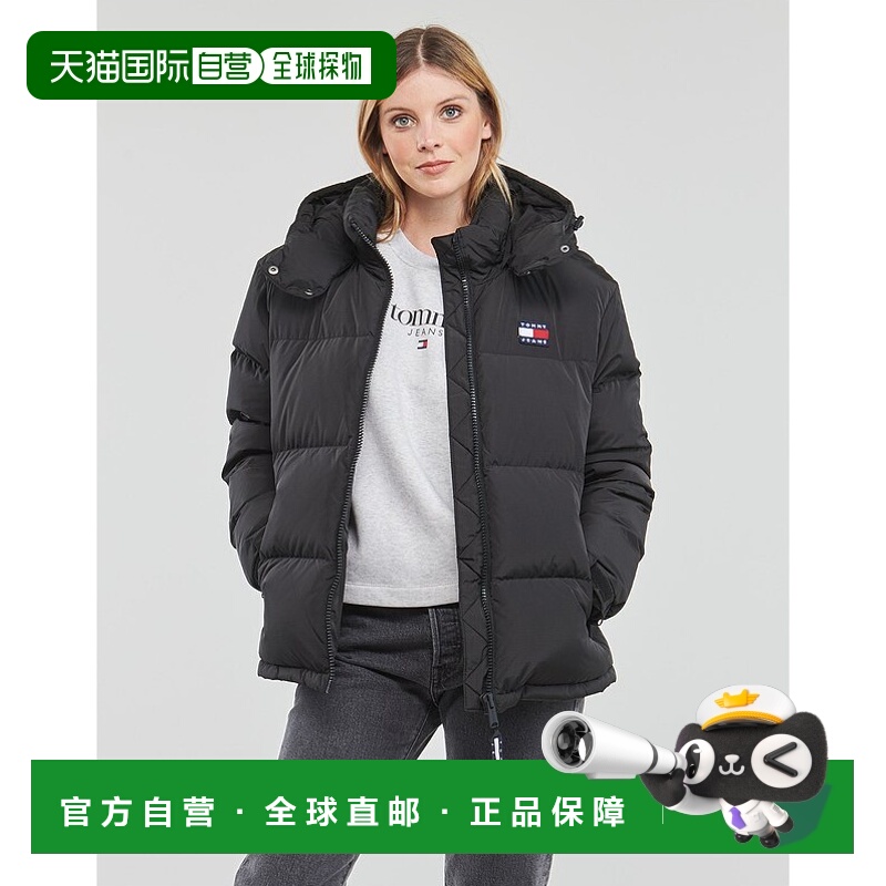 欧洲直邮Tommy Jeans 女士 TJW ALASKA PUFFER 羽绒服 黑色