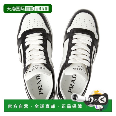 1h可退 香港直邮Prada 普拉达 女士 Downtown徽标系带休闲运动鞋