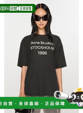 欧洲直邮acne studios 徽标 T 恤 - 宽松
