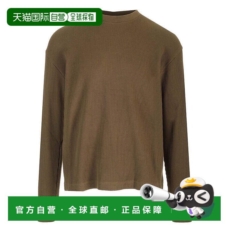 香港直邮Burberry 巴宝莉 男士 Manches Longues à Marron 徽标T