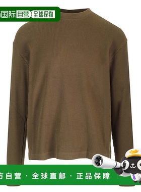 香港直邮Burberry 巴宝莉 男士 Manches Longues à Marron 徽标T