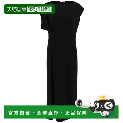 1h可退 香港直邮The Row 女士 不对称连衣裙 6974W1968 black黑色
