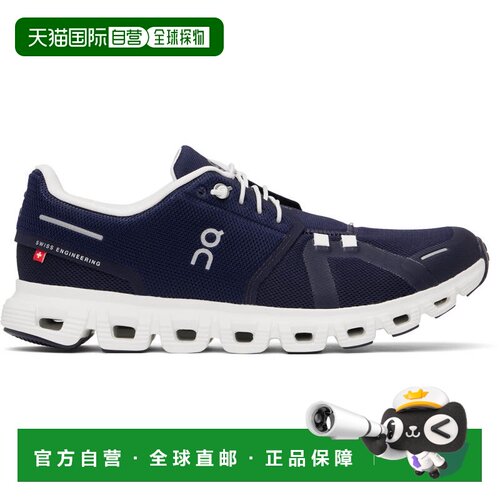 1h可退 香港直邮On 男士 海军蓝 Cloud 6 运动鞋 3MF10070692新款