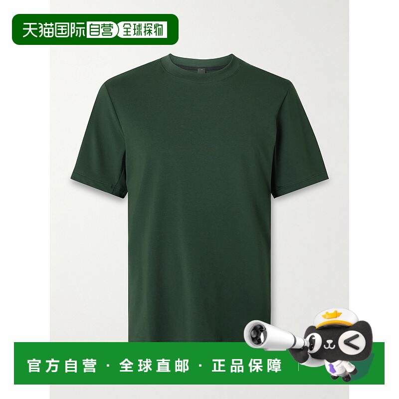 香港直邮Lululemon 男士 Zeroed 弹力棉混纺针织T恤 LM3F16S