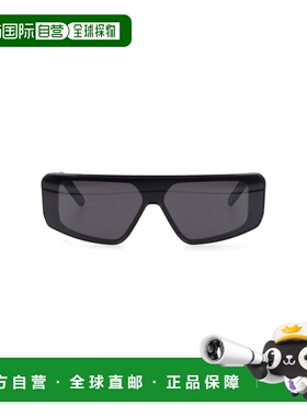 1h可退 香港直邮rick owens 瑞克 欧文斯 女士 黑色太阳眼镜 RG00