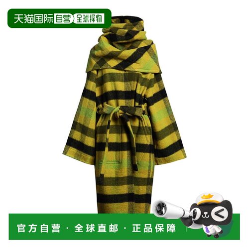 香港直邮rick owens 瑞克 欧文斯 女士 大衣 green绿色 舒适时尚