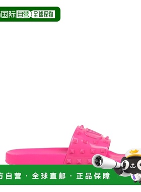 香港直邮valentino 华伦天奴 男士 Slides 便鞋 pink粉色 舒适时