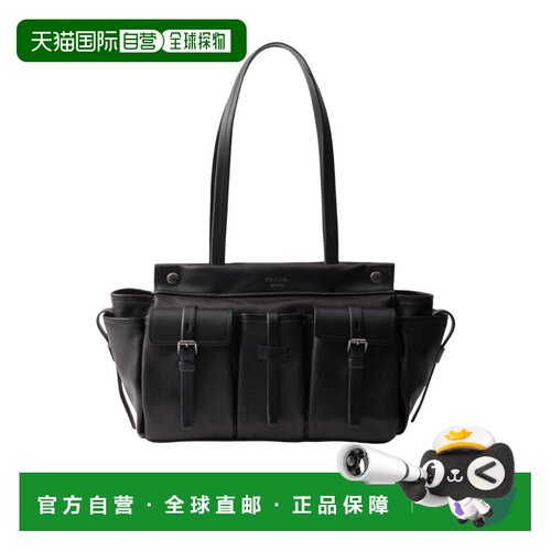 香港直邮PRADA 女士手提包 1BG6442G6FVOOOF0002 SS2026 黑色