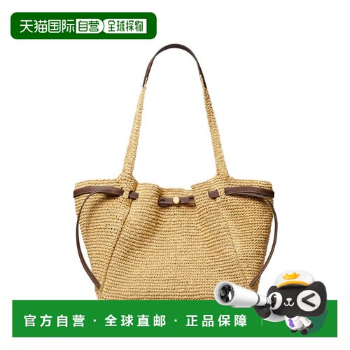 香港直邮Tory Burch 托里 伯奇 女士 Burch Bags Tory标志米色托