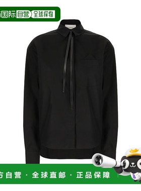 1h可退 香港直邮Sportmax 斯宝麦斯 女士 黑色羊毛衬衫 MAPPA004