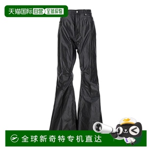 型喇叭裤 香港直邮Rick RU01E5335S裤 Owens 腰带环休闲裤