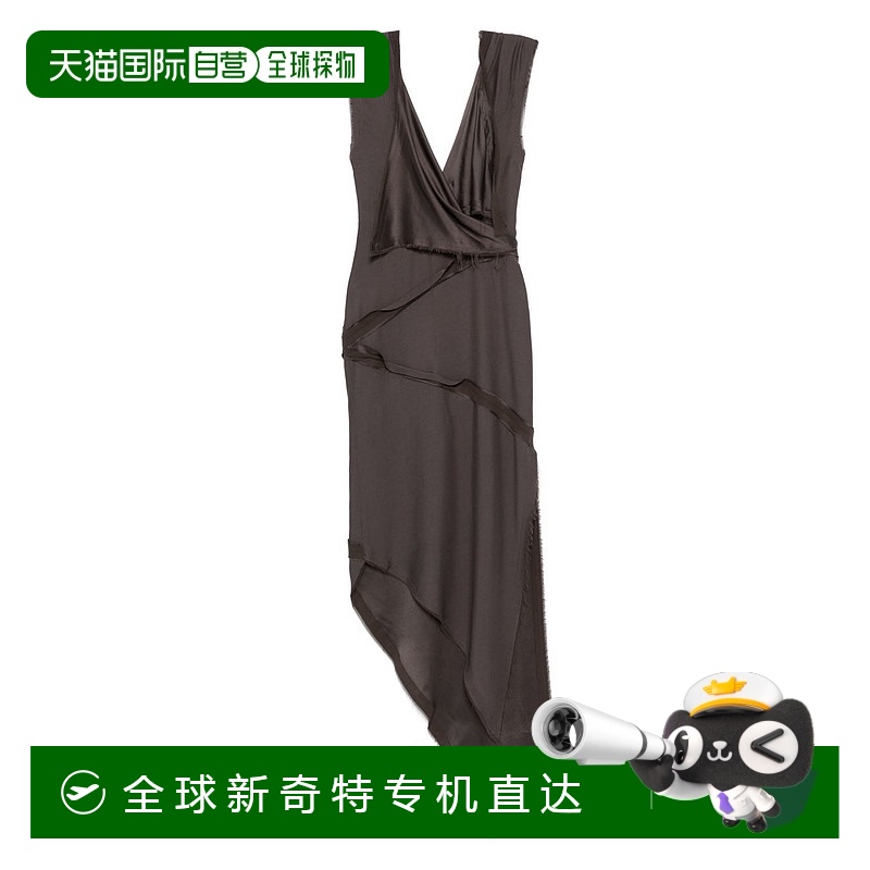 1h可退 香港直邮The Attico 女士 Attico 棕色连衣裙 251WCW00241