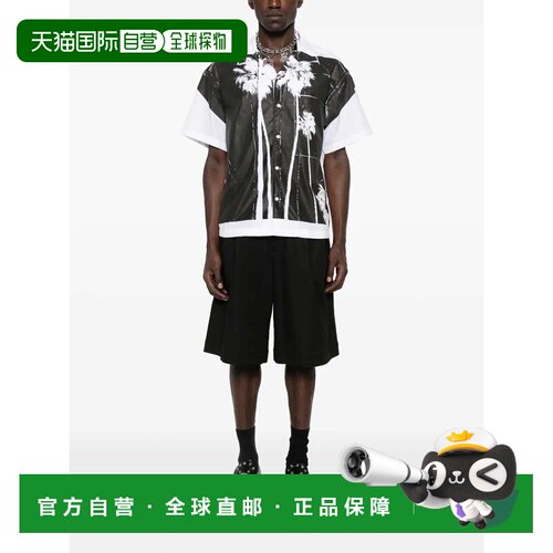 1h可退 香港直邮PALM ANGELS 男士衬衫 PMGG00AF25FAB0020110 AW2