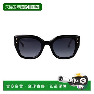 1h可退 香港直邮CAROLINA HERRERA 女士 黑色醋纤太阳眼镜 HER031