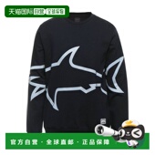 香港直邮Paul 男士 1h可退 Shark 保罗与鲨鱼 卫衣 black黑色