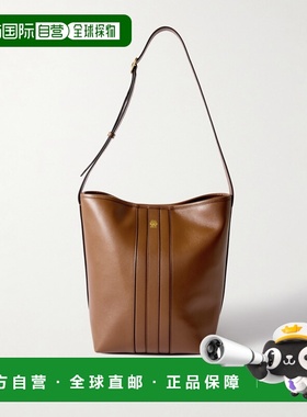 1h可退 香港直邮Bally 巴利 女士 Beckett 拼接皮革水桶包 WAU01S