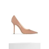 Прямая почтовая рассылка в Гонконге Jimmy Choo Love, туфли на высоком каблуке LOVE100PWJBALLETPINK, кожа с острым носком