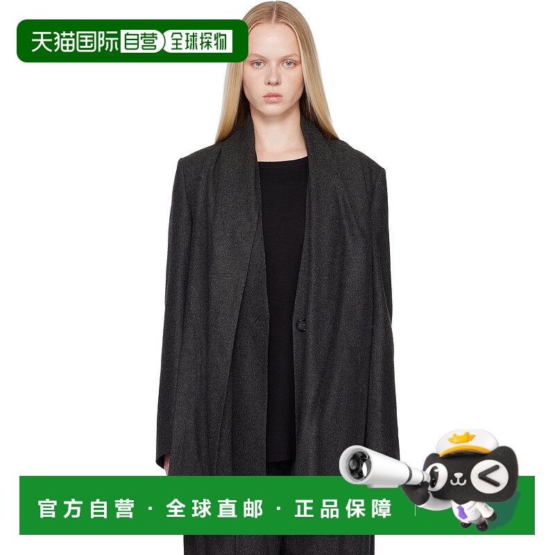 香港直邮toteme 女士 灰色 Scarf 西装外套 254WRZ0060FB0472