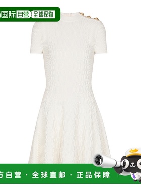 香港直邮Balmain 针织溜冰裙连衣裙 FF0R7151KJ03