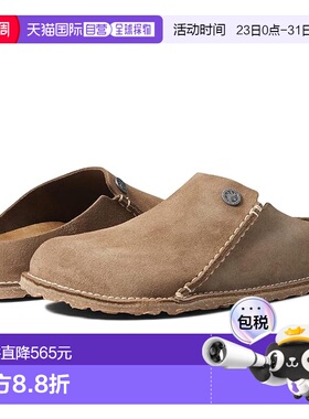1h可退 香港直邮birkenstock 勃肯 男士 Zermatt 365 绒面革洞洞(