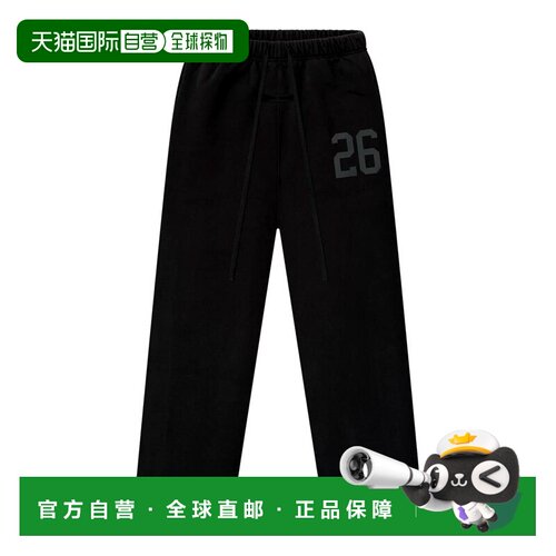 香港直邮FEAR OF GOD 男士休闲裤 130HO258451F AW2025 黑色