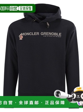 香港直邮moncler 盟可睐 男士 Logoed 棉质连帽运动衫 K20978G000
