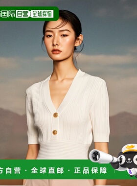 香港直邮Balmain 针织连衣裙 AF1R6030KB39包臀裙