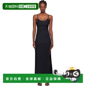 香港直邮Coperni Belt 女士 1h可退 黑色 Garter 连衣裙 COPR166F