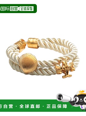 1h可退 香港直邮Tory Burch 托里 伯奇 女士 手链 beige米色 舒适