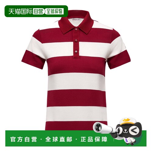 香港直邮Moncler 短袖Polo衫 K20938A0000189B3W条纹