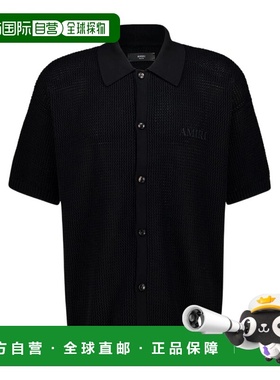 1h可退 香港直邮Amiri 短袖翻领衬衫 AMKNIR1037