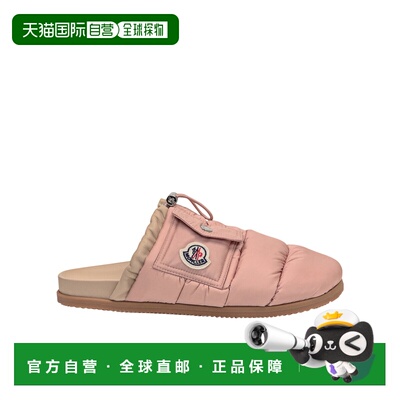 1h可退 香港直邮Moncler Logo拖鞋 K109B4M00040M5080一脚蹬