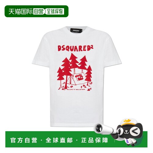 1h可退 香港直邮DSQUARED2 女士T恤 S75GD0475D20020100 SS2025