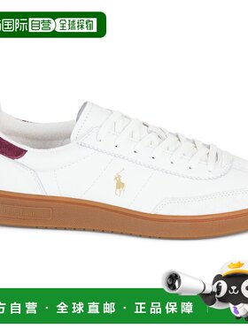 欧洲直邮Polo Ralph Lauren 拉夫劳伦 男女鞋 低帮板鞋 冬天 白色