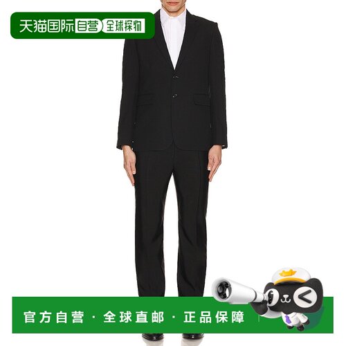 香港直邮Saint Laurent 圣罗兰 男士 Pantalons Taille Hau 长裤