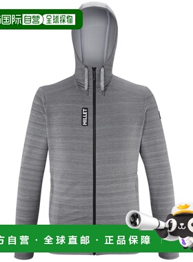 自营欧洲直邮Millet觅乐 CIMAÏ LIGHT 男士轻量抓绒衣 黑色