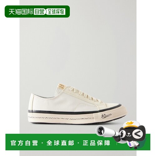 Visvim 维斯维木 男士 Nolan 山羊皮边帆布运动鞋 012610